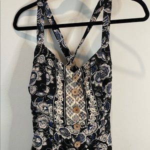 Patterned maxi dress